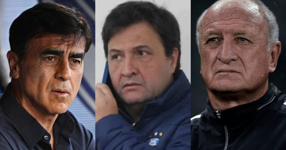 Vingança contra o Atlético-MG: Quinteros tem demissão aprovada no Grêmio e Guerra arma retorno triunfal de Felipão