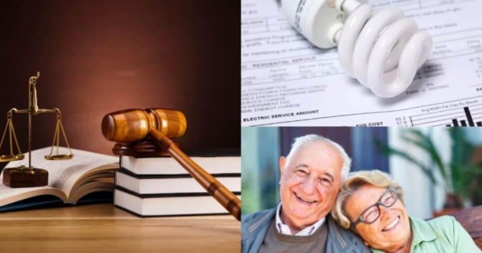 Lei em vigor hoje (13): Idosos 60+ estão livres de 6 dívidas aterrorizantes, incluindo água, luz e boletos