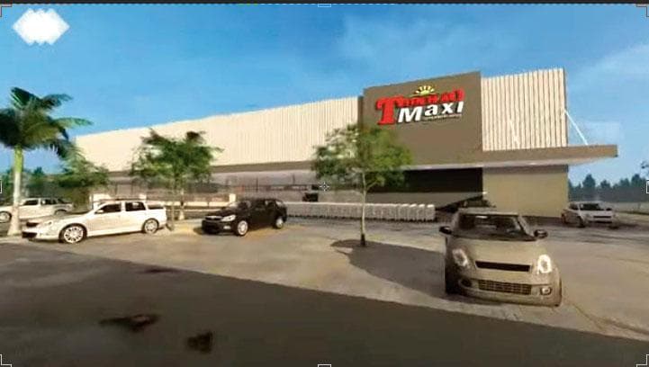 Supermercado Tonhão Maxi é um dos estabelecimentos que foram cotados para assumir o local (Foto Reprodução/Internet)