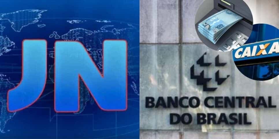 "R$9 bilhões": Substituta de Renata paralisa JN com anúncio do Banco Central que atinge saldos na Caixa e+