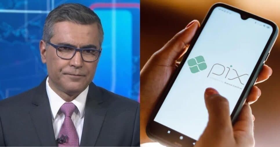 “Irregulares”: Substituto de Bonner paralisa JN com anúncio do BC e lista com 8M de chaves do PIX derrubadas