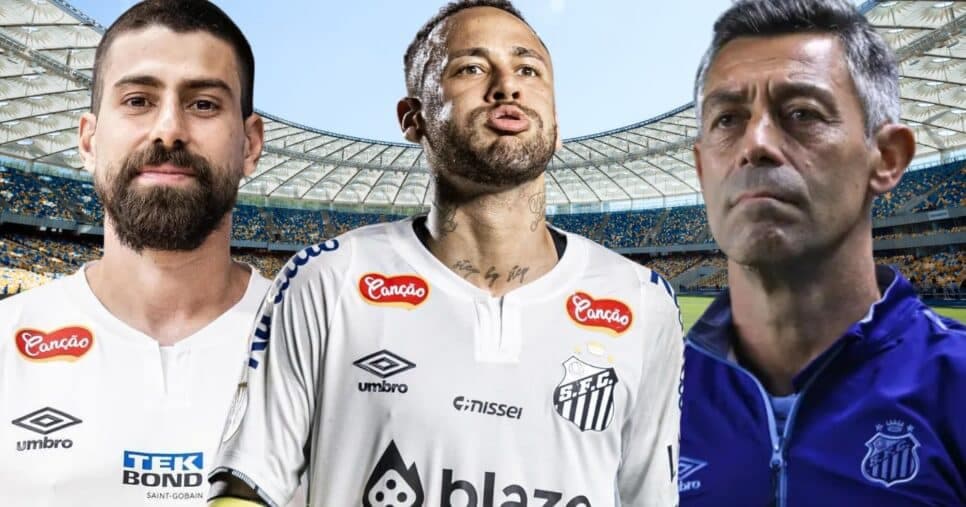Desfecho de Luan Peres e Neymar afastado: Pedro Caixinha aos prantos com 2 viradas no Santos