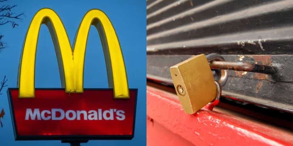 Fim da linha: McDonald's crava fim de serviço em 3 unidades gigantes em 2025 e clientes ficam aos prantos