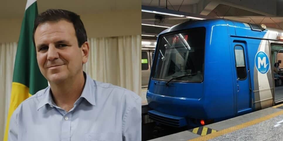 Eduardo Paes crava 2 viradas no metrô do Rio de Janeiro (Reprodução: Prefeitura/RJ)