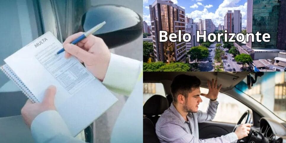 Maior multa da história: Lei de trânsito confirma o que está arrancando R$3k dos motoristas de BH, em MG