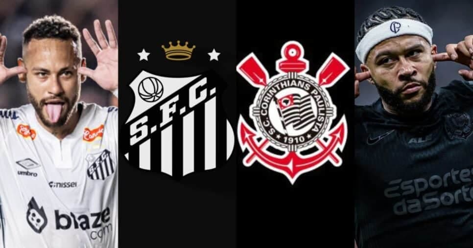 Semifinal em chamas: Corinthians x Santos - horário, onde assistir e escalações do clássico Paulista hoje