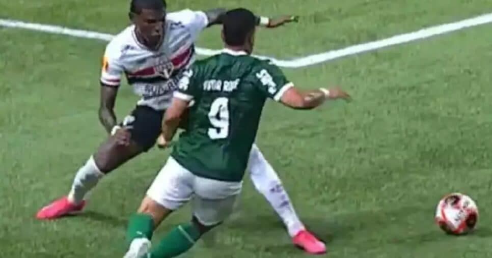 São Paulo e Palmeiras em campo - (Foto: Divulgação)
