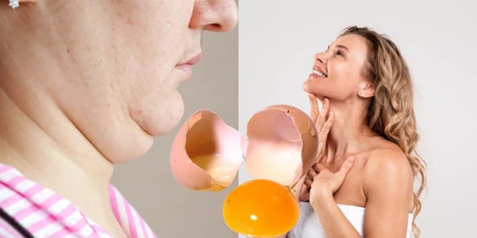 Rosto fino e fim da papada: Receita natural com ovo e +2 ingredientes rejuvenesce as idosas 60+