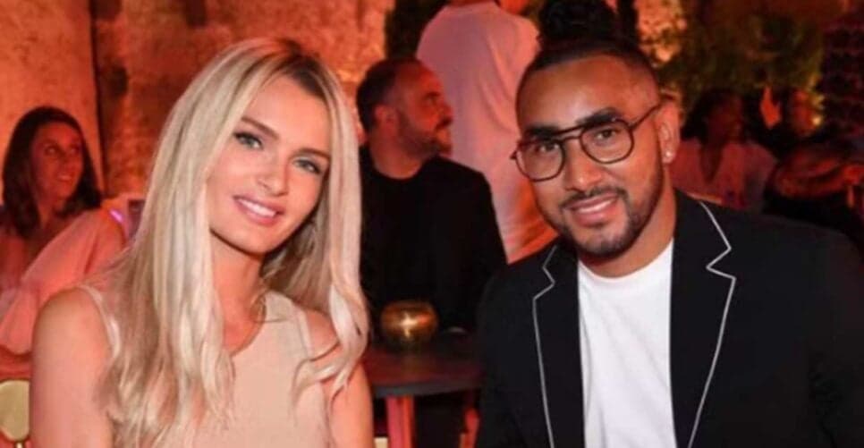 Dimitri Payet e sua esposa (Foto: Reprodução/ portal Leo Dias)