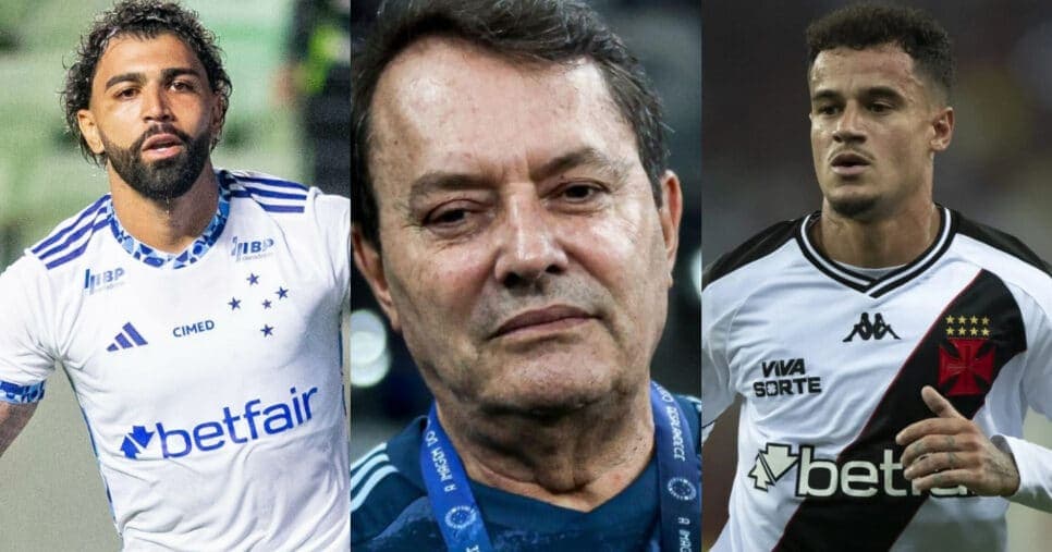 Adeus a Coutinho: Cruzeiro tem veredito de rasteira no Vasco por +1 reforço para jogar com Gabigol em 2025