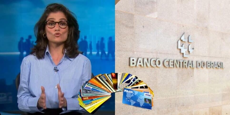 Adeus, crédito e débito: Renata paralisa JN com decreto do Banco Central e substituto dos 2 pagamentos