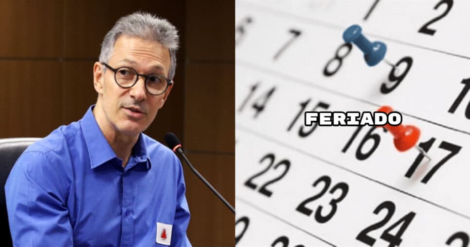 Zema liberou: Feriado PROLONGADO sexta (16) é confirmado em MG