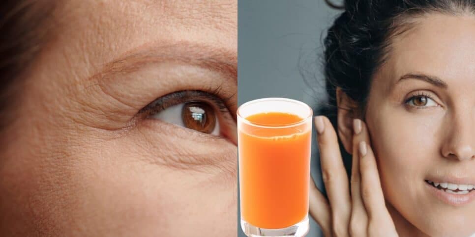 Carinha de 30: Suco natural com 3 ingredientes turbina o colágeno e deixa a pele lisa nas idosas 60+