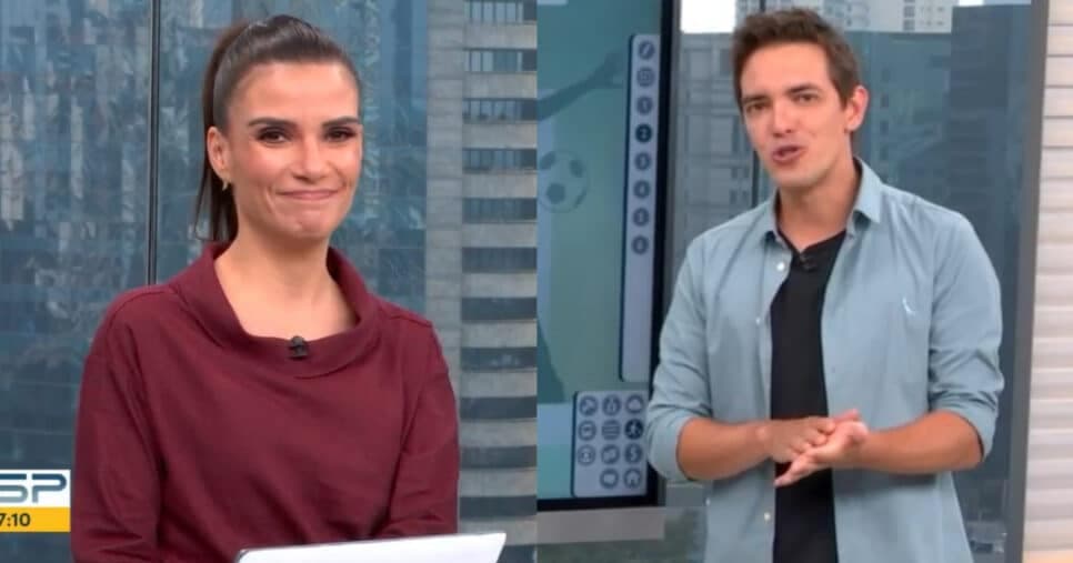 Sabina Simonato interrompe BDSP, expõe Jodar ao vivo e faz revelação intima do repórter: “A gente não conta”