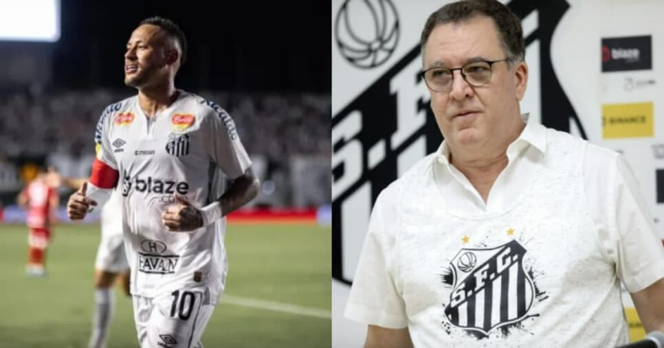 "Proposta de um gigante": Teixeira lida com terror em contrato de Neymar no Santos por ida a time da série A