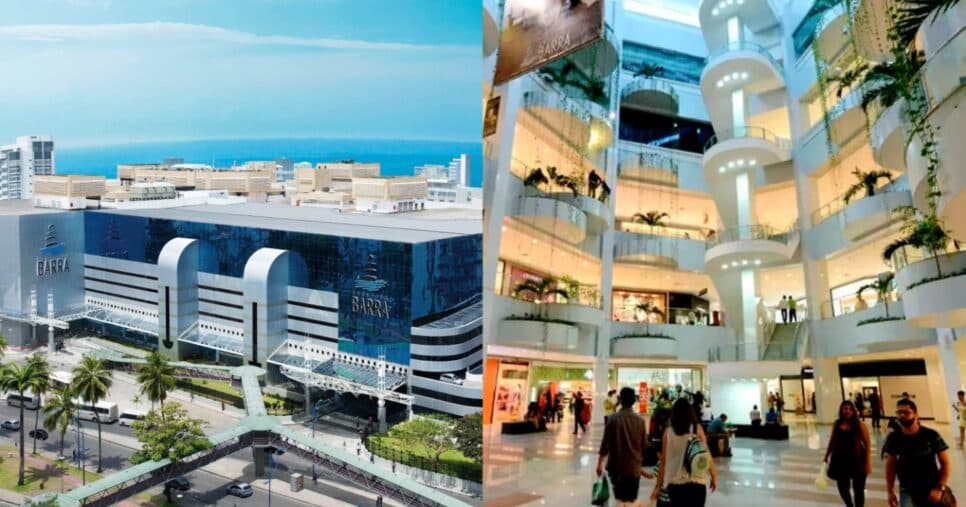 89 mil m², 500 lojas e 10 salas de cinema: Shopping Barra leva rasteira com nº1 maior de Salvador na Bahia