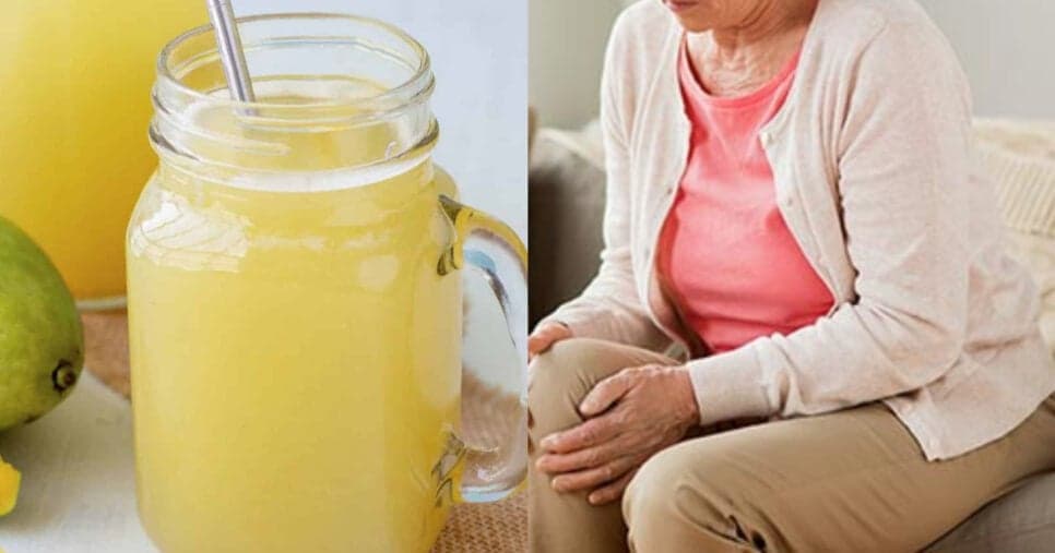 Fim das dores no joelho: Suco traz colágeno potente com apenas 4 ingredientes e salva as 60+