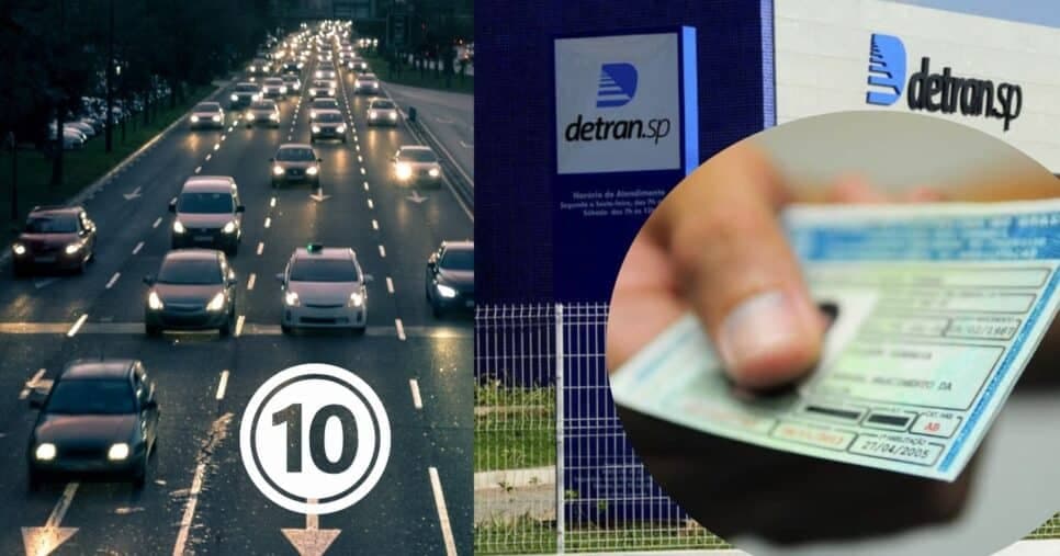 Fugir do bloqueio, farol apagado e +8: Detran crava 10 atitudes que trazem SUSPENSÃO da CNH antes dos 20 pontos