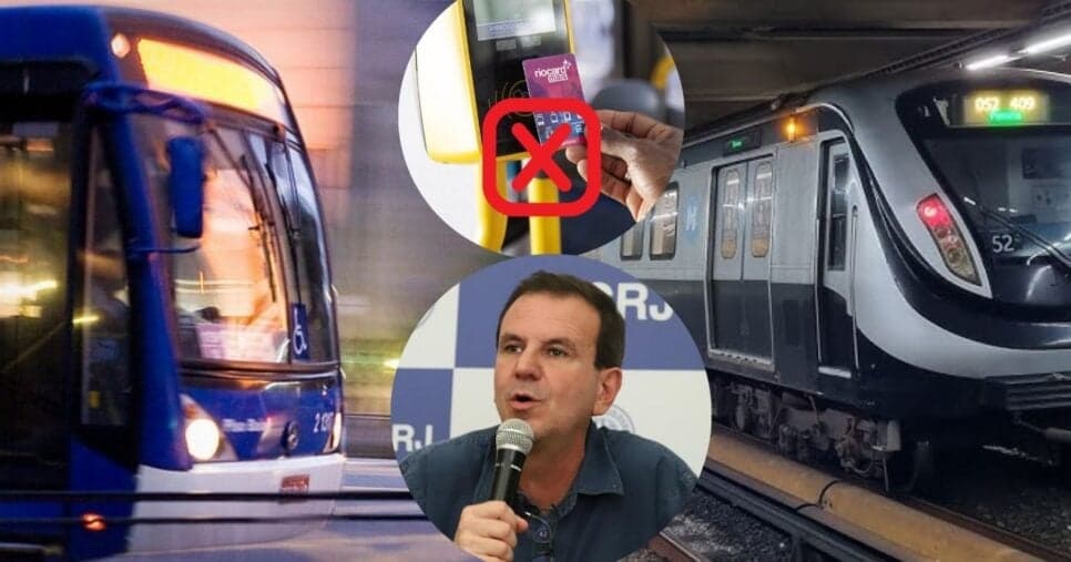 Adeus, RioCard: Única atitude traz SUSPENSÃO do cartão de metrô e ônibus no RJ em 2025 na era Eduardo Paes