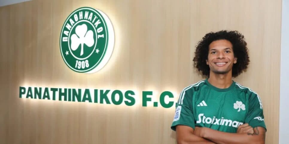 Willian Arão hoje defende o Panathinaikos (Reprodução: Divulgação)