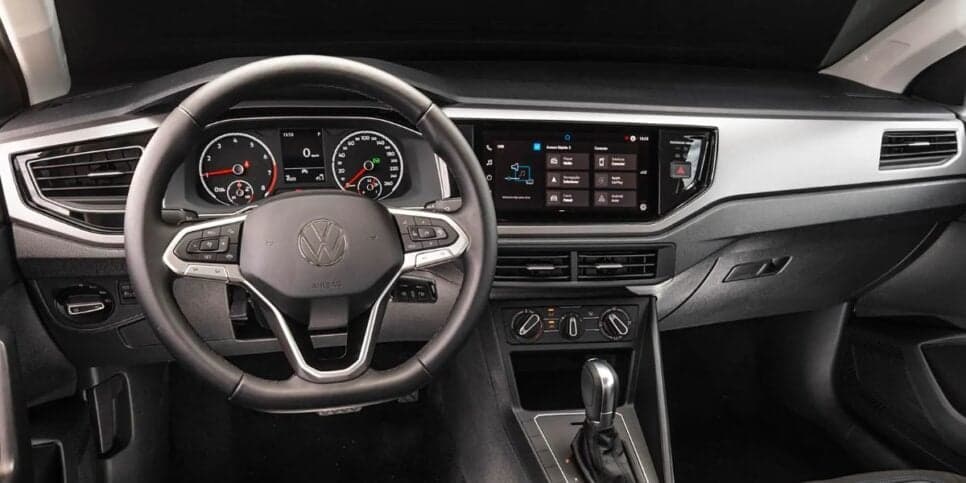 Parte interior do Nivus (Reprodução: Volkswagen)