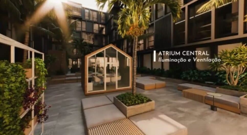 Área externa do empreendimento (Foto Reprodução/YouTube)