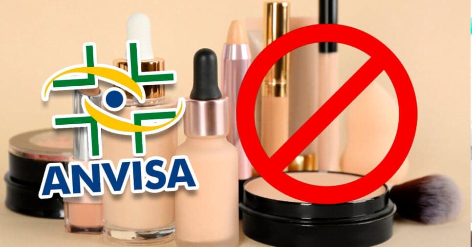 Substância proibida: ANVISA retira 6 produtos populares de maquiagem nº1 e faz alerta às mulheres em 2025