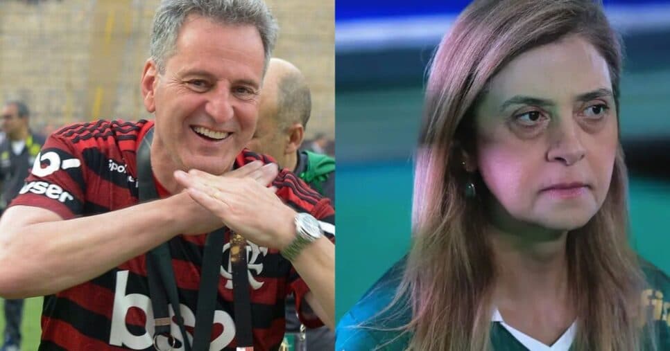 R$1,2B: Bap passa Leila Pereira para trás no Palmeiras e garante maior contrato da história ao Flamengo