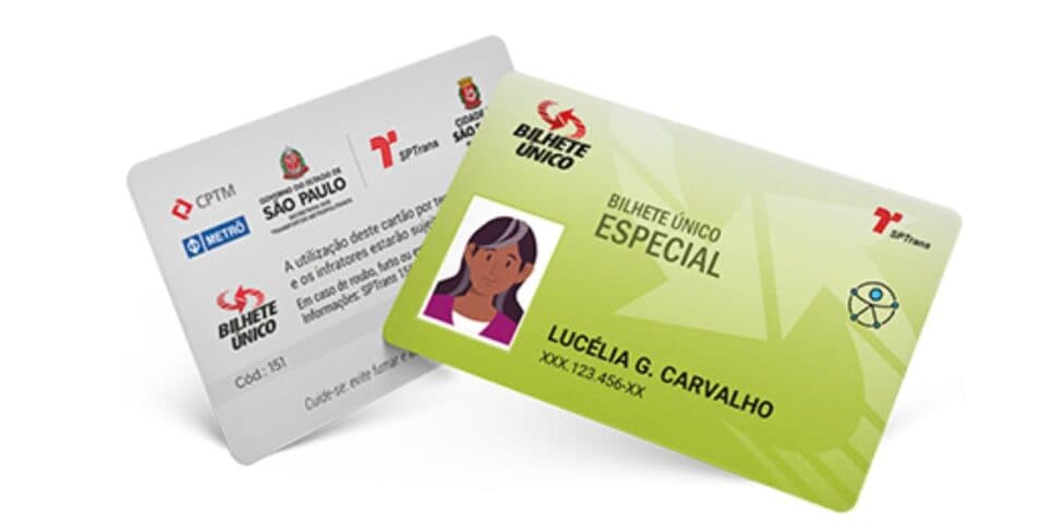 Bilhete Único da Pessoa Idosa (Foto: SPTrans)