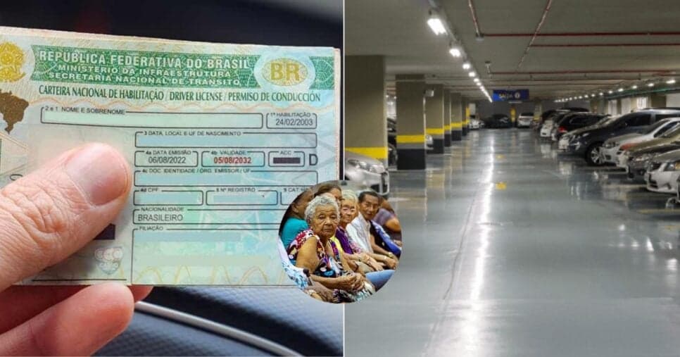 Multa gravíssima e pontos na CNH: Lei do estacionamento em vigor em Curitiba, PR, traz proibição a idosos