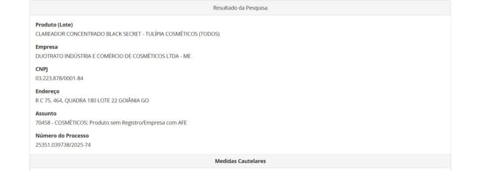 Resolução da ANVISA pt 1 (Foto Reprodução/ANVISA)