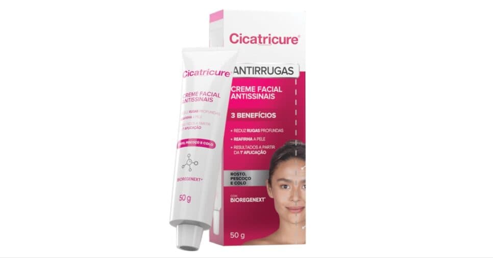 Cicatricure Creme Antissinais - Foto: Internet