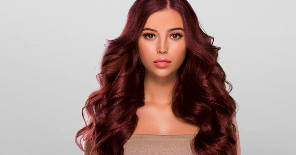Cor de cabelo Borgonha (Foto: Reprodução) 
