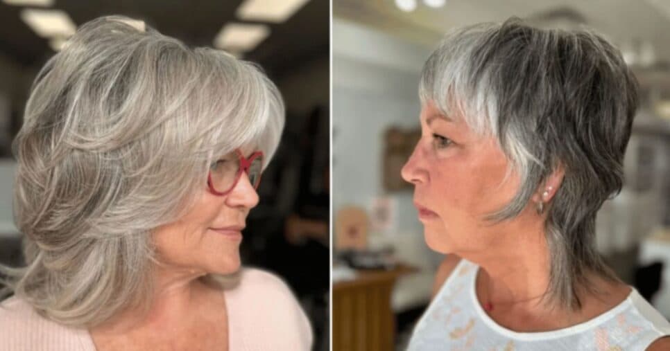 Rejuvenescem o rosto de mulheres 55+: 5 cortes de cabelo para esconder o grisalho sem precisar pintar