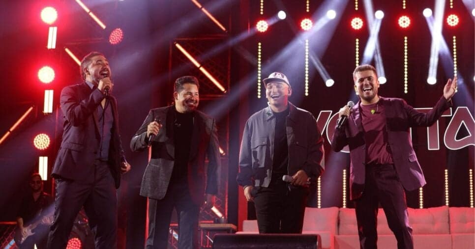 Do forró ao rock: Luan Estilizado, Raí Saia Rodada e Zezo surpreendem com covers de Sandy & Junior, Raimundos e muito mais na gravação do novo DVD