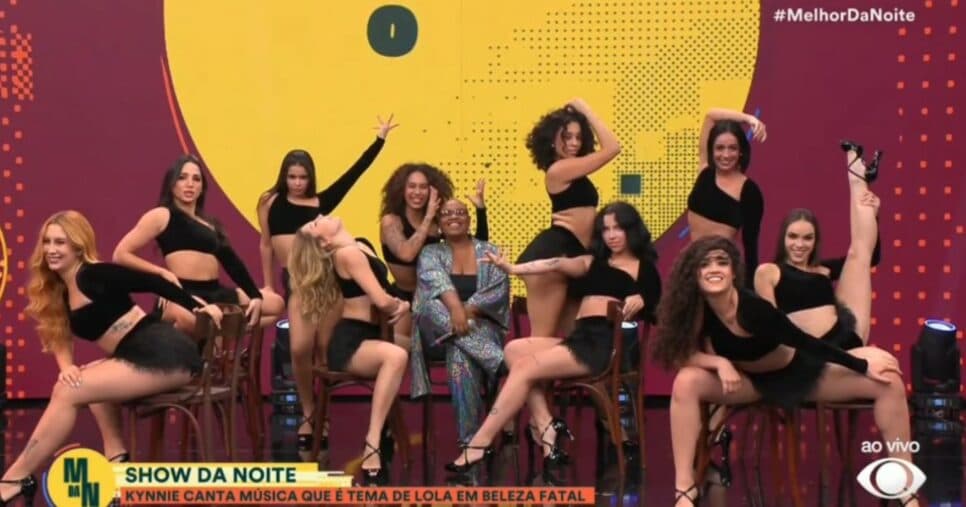Kynnie performa “Linda, Chique, Sexy e Braba” no “Melhor da Noite”: “Não poderia estar mais feliz”