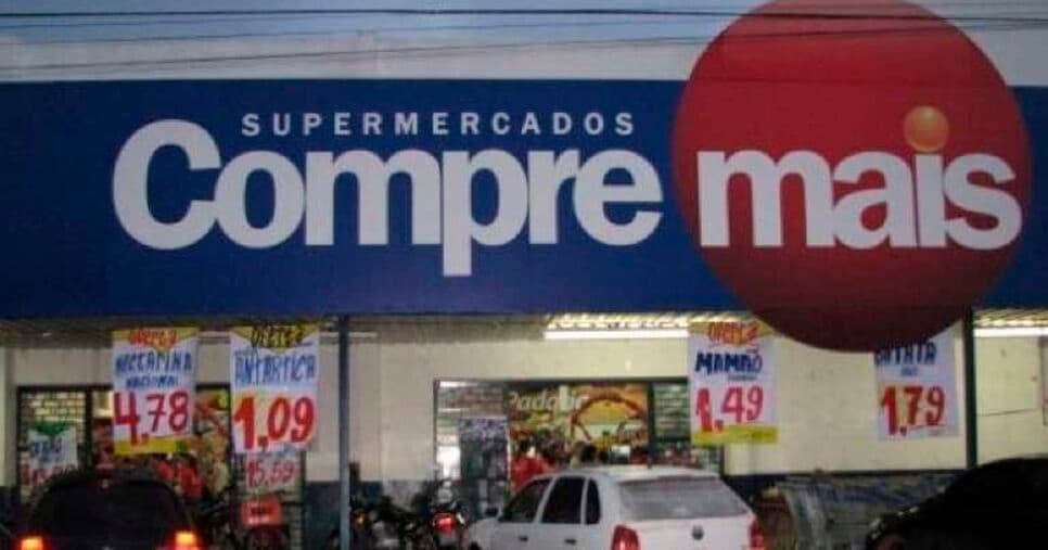 Falência - Rede de supermercados Compre Mais (Foto: Reprodução)
