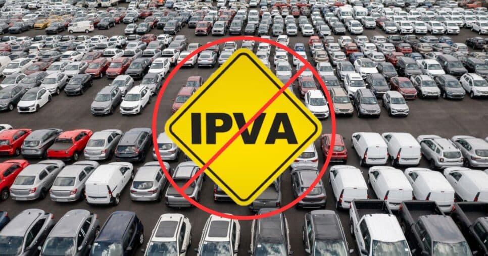 Ilustrações carros, bloqueio e IPVA (Fotos: Reproduções / Canva / Freepik)