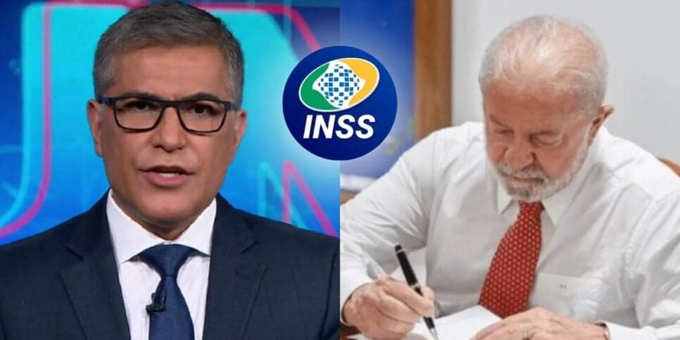 Lula canetou e R$1518 está agendado: Substituto de Bonner para JN com ANTECIPAÇÃO do INSS aos idosos 60+