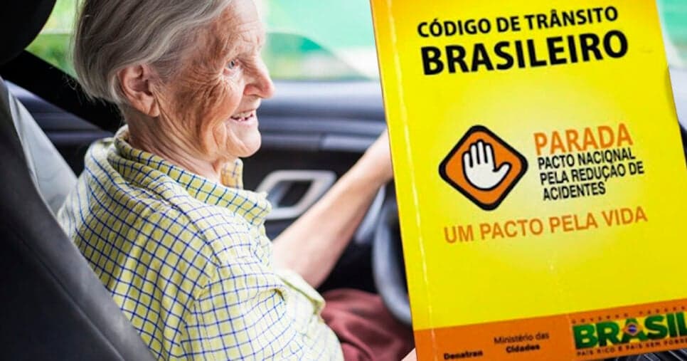 Comunicado a idosos de 60, 70 e 80+: Lei de trânsito traz real sobre idade máxima para dirigir
