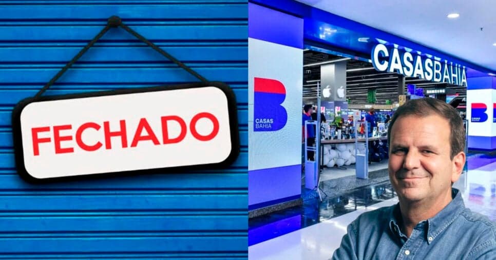 R$48M em dívidas e 36 lojas lacradas: O FIM de rival nº1 da Casas Bahia no RJ e Eduardo Paes ciente