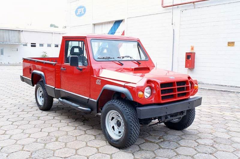 Carro JPX tinha fábrica em Minas Gerais (Foto: Divulgação) Carro JPX tinha fábrica em Minas Gerais (Foto: Divulgação)