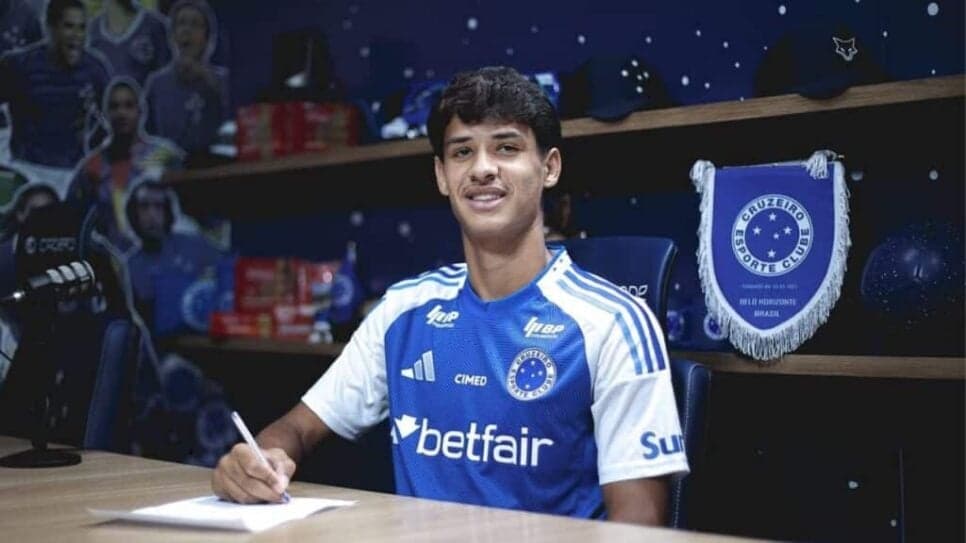 Murilo Rhikman é uma das promessas do Cruzeiro (Foto: Reprodução/ Internet)