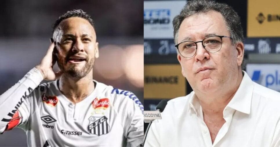 Teixeira desce canetada com veredito de saída de Neymar no Santos após 2 reviravoltas