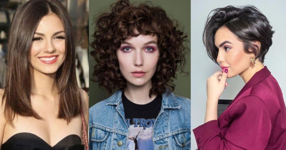 Emagrecem 5kg em 20 minutos: 5 cortes de cabelo afinam o rosto redondo