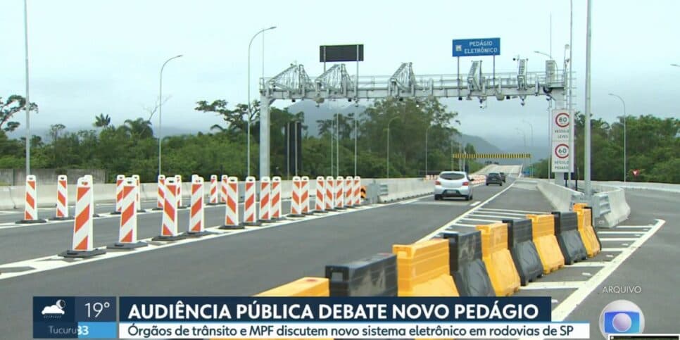 Pedágio (Foto: Reprodução / Globo)