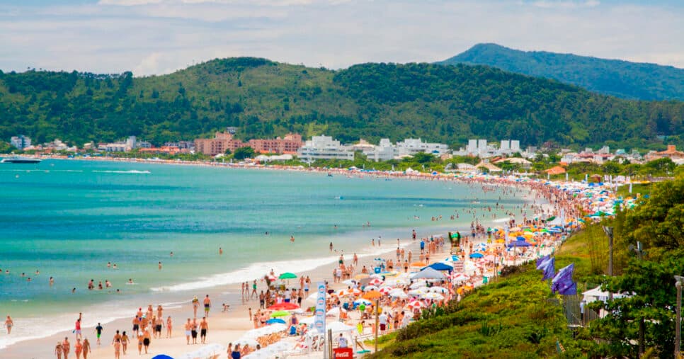 Praia Jurerê Internacional (Foto: Reprodução)