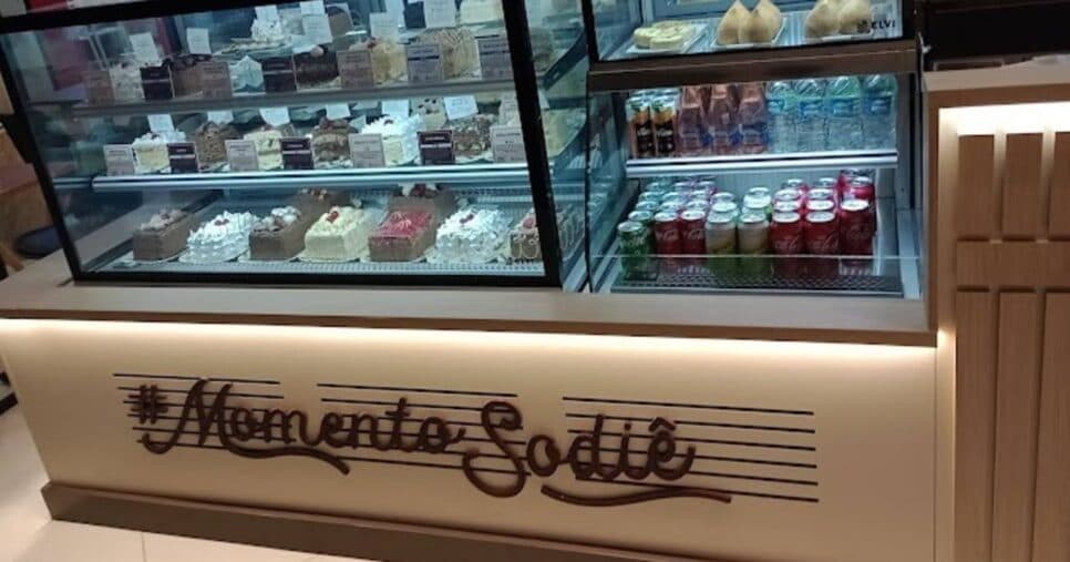 Quiosque no shopping