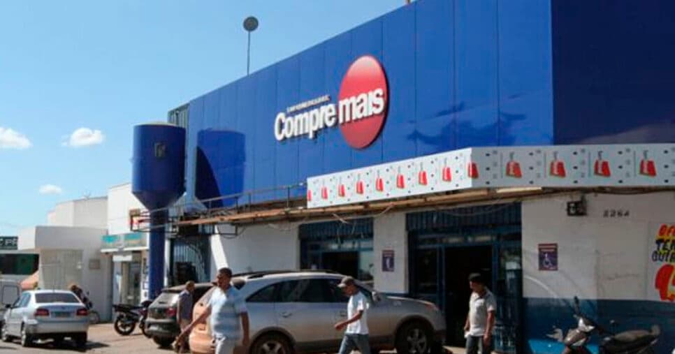 Falência - Rede de supermercados Compre Mais (Foto: Reprodução)