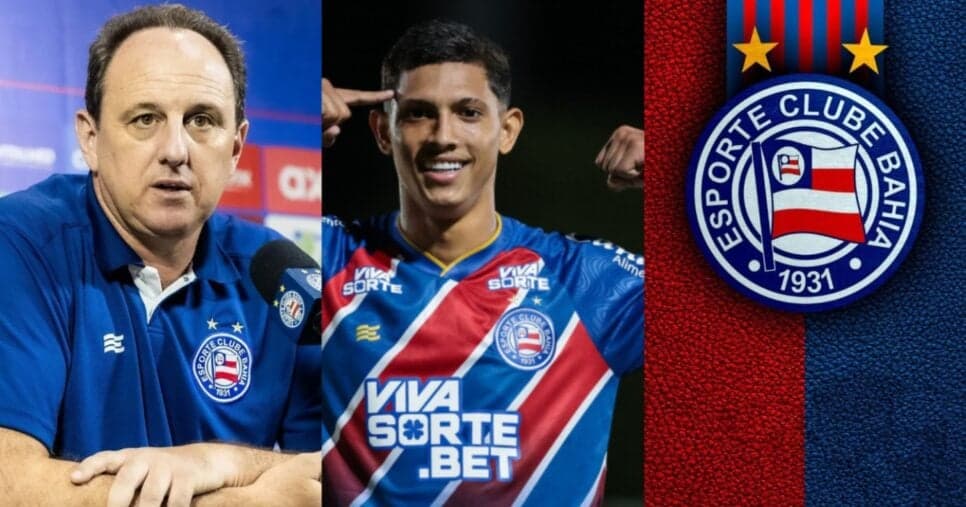Dupla de Erick Pulga FORA: SAF do Bahia confirma saída de craque a Rogério Ceni
